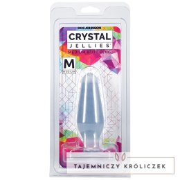 Doc Johnson Crystal Jellies Medium Plug - elastyczny korek średni Doc Johnson