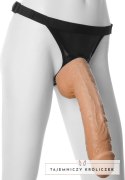 Doc Johnson Hung 32 cm - anatomiczny model intymny z przyssawką, PVC Doc Johnson
