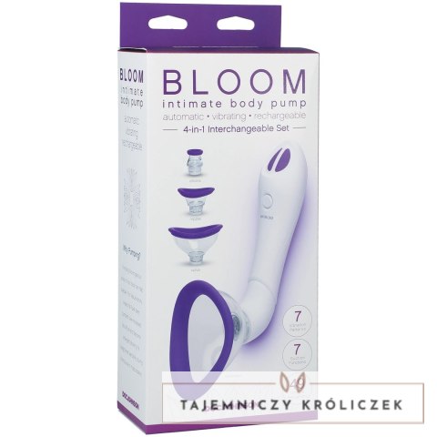 Doc Johnson Intimate Air System 4 Głowice 7 Trybow Wibracji USB Doc Johnson