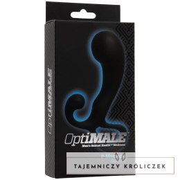 Doc Johnson OptiMALE P-Massager czarny silikonowy masażer intymny Doc Johnson