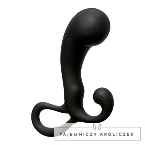 Doc Johnson OptiMALE P-Massager czarny silikonowy masażer intymny Doc Johnson