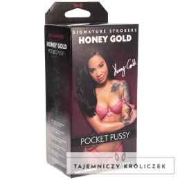 Doc Johnson Signature Stroker Honey Gold ULTRASKYN anatomiczny model Doc Johnson