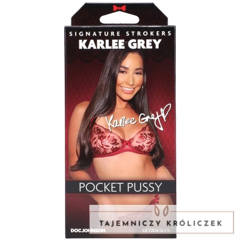 Doc Johnson Signature Stroker Karlee Grey ULTRASKYN model kompaktowy Doc Johnson