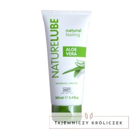 Hot Nature Lube Aloe Vera - lubrykant wodny, delikatny, 100 ml HOT