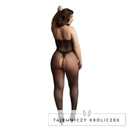 Le Desir Bodystocking Plus Size siateczkowy koronkowy XL-4XL czarny Le Désir by Shots