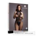 Le Desir Bodystocking Plus Size siateczkowy koronkowy XL-4XL czarny Le Désir by Shots