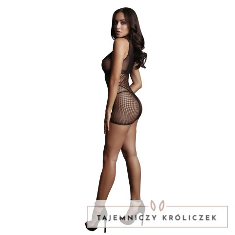 Le Desir Sukienka Mini Siateczkowa z Chokerem Czarna S-XL Le Désir by Shots