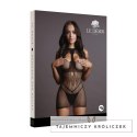 Le Desir Sukienka Mini Siateczkowa z Chokerem Czarna S-XL Le Désir by Shots