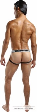 Male Power Diamond Mesh Jock Ring LXL z otwartym tyłem czarny Male Power