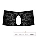 Male Power Stretch Lace szorty z otworami L/XL czarne Male Power