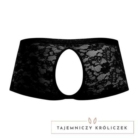Male Power Stretch Lace szorty z otworami L/XL czarne Male Power