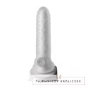 Perfect Fit Fat Boy 19 cm - Osłona anatomiczna Micro Rib SilaSkin PerfectFitBrand