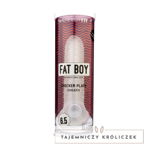 Perfect Fit Fat Boy 19 cm - Osłona anatomiczna Micro Rib SilaSkin PerfectFitBrand