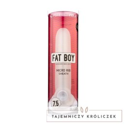 Perfect Fit Fat Boy Micro Rib Sheath 19 cm - Osłona z teksturą SilaSkin PerfectFitBrand