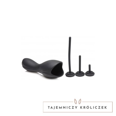 XR Brands Master Series Sonic Drive model z funkcją dźwięku i wibracji XR Brands