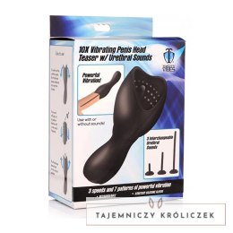 XR Brands Master Series Sonic Drive model z funkcją dźwięku i wibracji XR Brands
