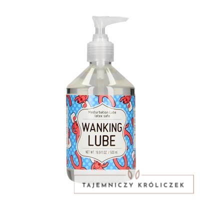 Shots S-Line Wanking Lube 500 ml - Żel intymny wodny, uniwersalny S-Line by Shots