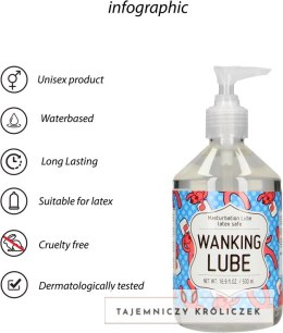 Shots S-Line Wanking Lube 500 ml - Żel intymny wodny, uniwersalny S-Line by Shots