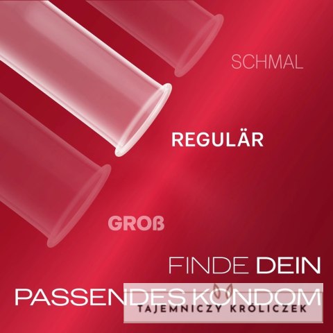Durex Gefuhlsecht Ultra Prezerwatywy Lateksowe 20% Cieńsze 8 szt. Durex