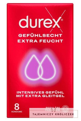 Durex Sensitive Extra Feucht 8 szt. - prezerwatywy silnie nawilżone Durex