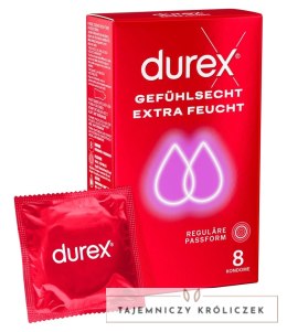 Durex Sensitive Extra Feucht 8 szt. - prezerwatywy silnie nawilżone Durex