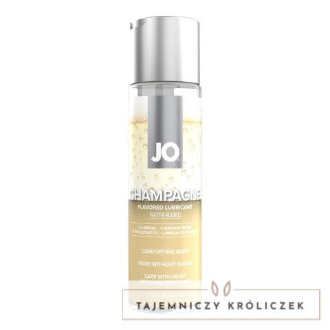 JO Lubrykant smakowy na bazie wody Champagne 60 ml limitowany System JO