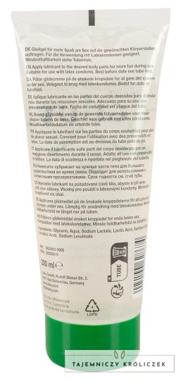 Just Glide Bio Anal żel intymny wodny 200ml ekologiczny, bezzapachowy Just Glide