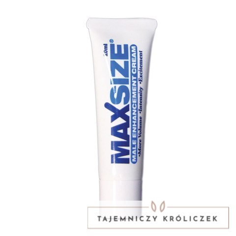 MAX Size Krem dla mężczyzn 10ml - Formuła transdermalna, Fishbowl 50 szt. Swiss Navy