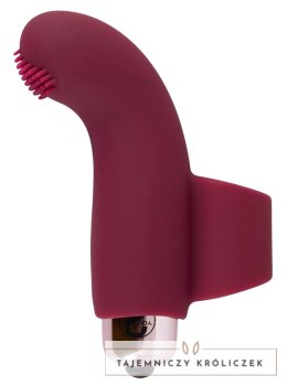 Magic Shiver Finger Vibe silikonowy model na palec 8,5 cm z wypustkami Magic Shiver