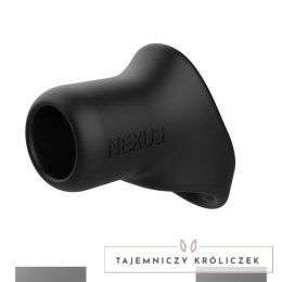 Nexus Rise silikonowy pierścień podwojny czarny - elastyczny uchwyt Nexus