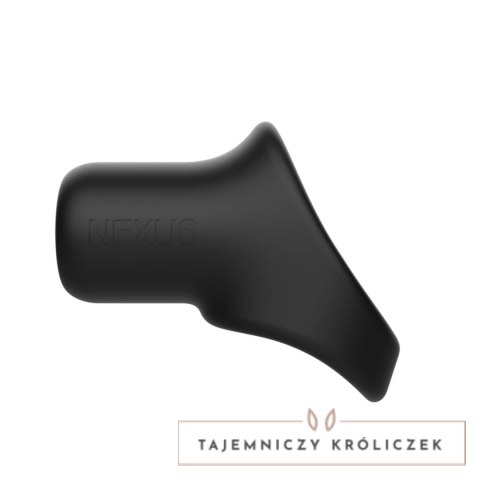 Nexus Rise silikonowy pierścień podwojny czarny - elastyczny uchwyt Nexus