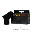 Nexus Rise silikonowy pierścień podwojny czarny - elastyczny uchwyt Nexus
