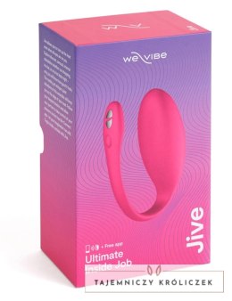 We-Vibe Jive Electric Rożowy - Anatomiczne Jajko Wibrujące Bluetooth We-Vibe