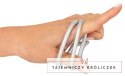You2Toys Metallic Silicone - potrojny pierścień anatomiczny, srebrny You2Toys
