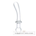 Glas Double Play Szklany model intymny dwustronny 24 cm przezroczysty Glas