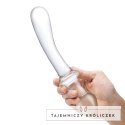 Glas Double Play Szklany model intymny dwustronny 24 cm przezroczysty Glas