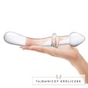 Glas Double Play Szklany model intymny dwustronny 24 cm przezroczysty Glas