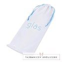 Glas Double Play Szklany model intymny dwustronny 24 cm przezroczysty Glas