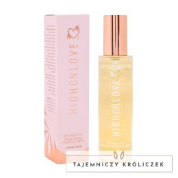 HighOnLove Suchy Olejek Do Ciała 100ml - Odżywiający z olejem konopnym HighOnLove