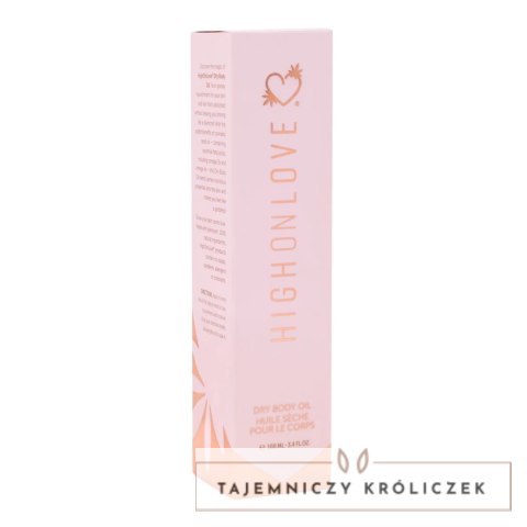 HighOnLove Suchy Olejek Do Ciała 100ml - Odżywiający z olejem konopnym HighOnLove