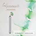 La Gemmes Jadeitowy Masażer Wibracyjny 15 cm - Zielony Kamień Szlachetny La Gemmes
