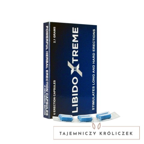Libido Extreme Dark Blue tabletki dla mężczyzn 6 kapsułek Morningstar