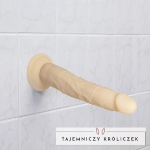 Naked Addiction Bendable 22,8 cm Vanilla silikonowy model z przyssawką Naked Addiction