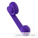 Snail Vibe Fioletowy - wielofunkcyjny model z podwojnym systemem wibracji Snail Vibe
