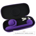 Snail Vibe Fioletowy - wielofunkcyjny model z podwojnym systemem wibracji Snail Vibe