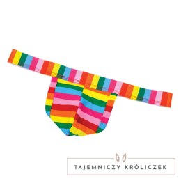 Svenjoyment Stringi męskie Rainbow One Size - elastyczny materiał Spencer & Fleetwood