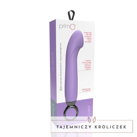 The Screaming O Primo G-Spot liliowy - 10 trybow, silikon premium The Screaming O