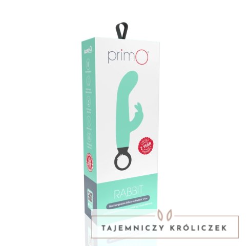 The Screaming O Primo Wibrator Kroliczek Zielony, silikonowy, 10 trybow The Screaming O