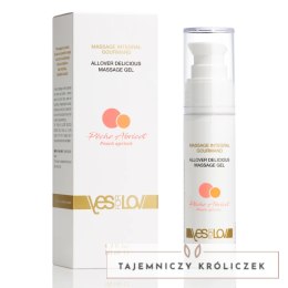 YESforLOV Allover Delicious Żel do masażu Brzoskwinia Morela 50ml YESforLOV