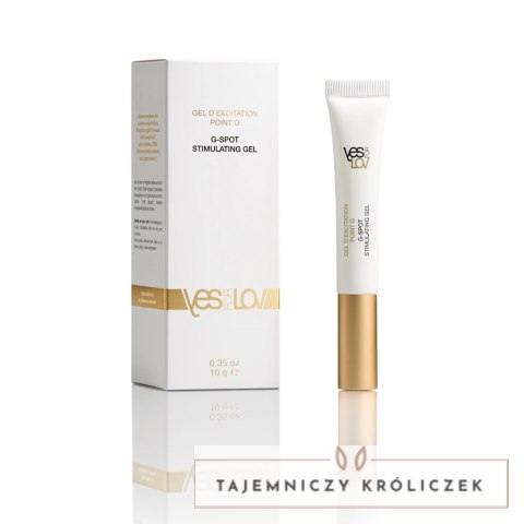 YESforLOV G Stimulating Gel 10g - Miętowy, do precyzyjnej aplikacji YESforLOV